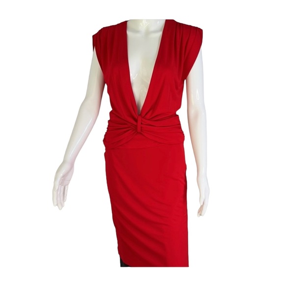 ESCADA red dress, size 34 EU (S), never worn - Picture 3 of 14